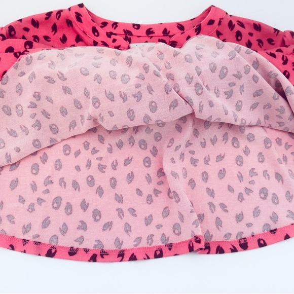 Kim Rogers Ladies Blouse 3/4 Tab Sleeve Pink Leopard Print Size XL Pull Over - Picture 15 of 15